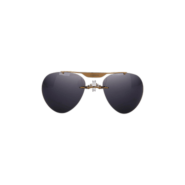 Coperni Clip On Aviator Sunglasses — Black