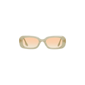 Gentle Monster Square Frame Sunglasses — Cream