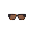 Jacquemus Baci Sunglasses — Brown