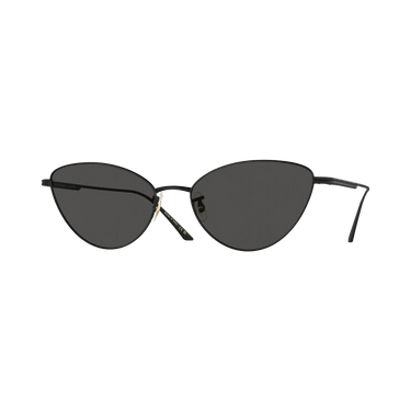 Khaite Metal Cateye Sunglasses — Silver