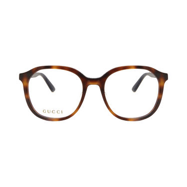 Gucci Round Frame Sunglasses — Brown