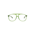 Gucci Round Frame Sunglasses — Green