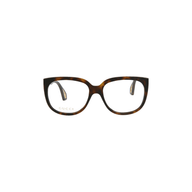 Gucci Square Frame Sunglasses — Brown