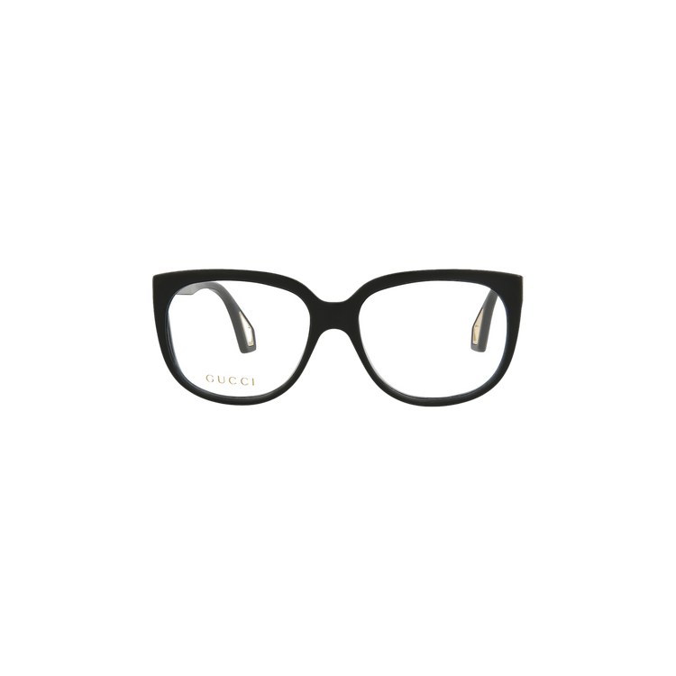 Gucci Square Frame Sunglasses — Black