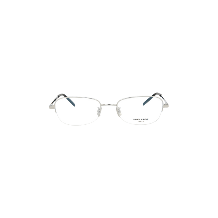 Saint Laurent Round Frame Sunglasses — Silver