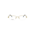 Saint Laurent Round Frame Sunglasses — Gold