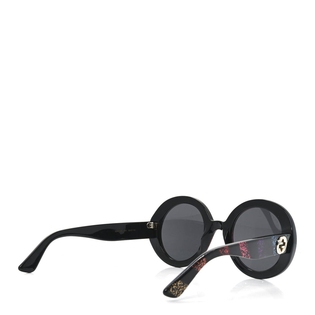Gucci Round Sunglasses — Black GG0319S
