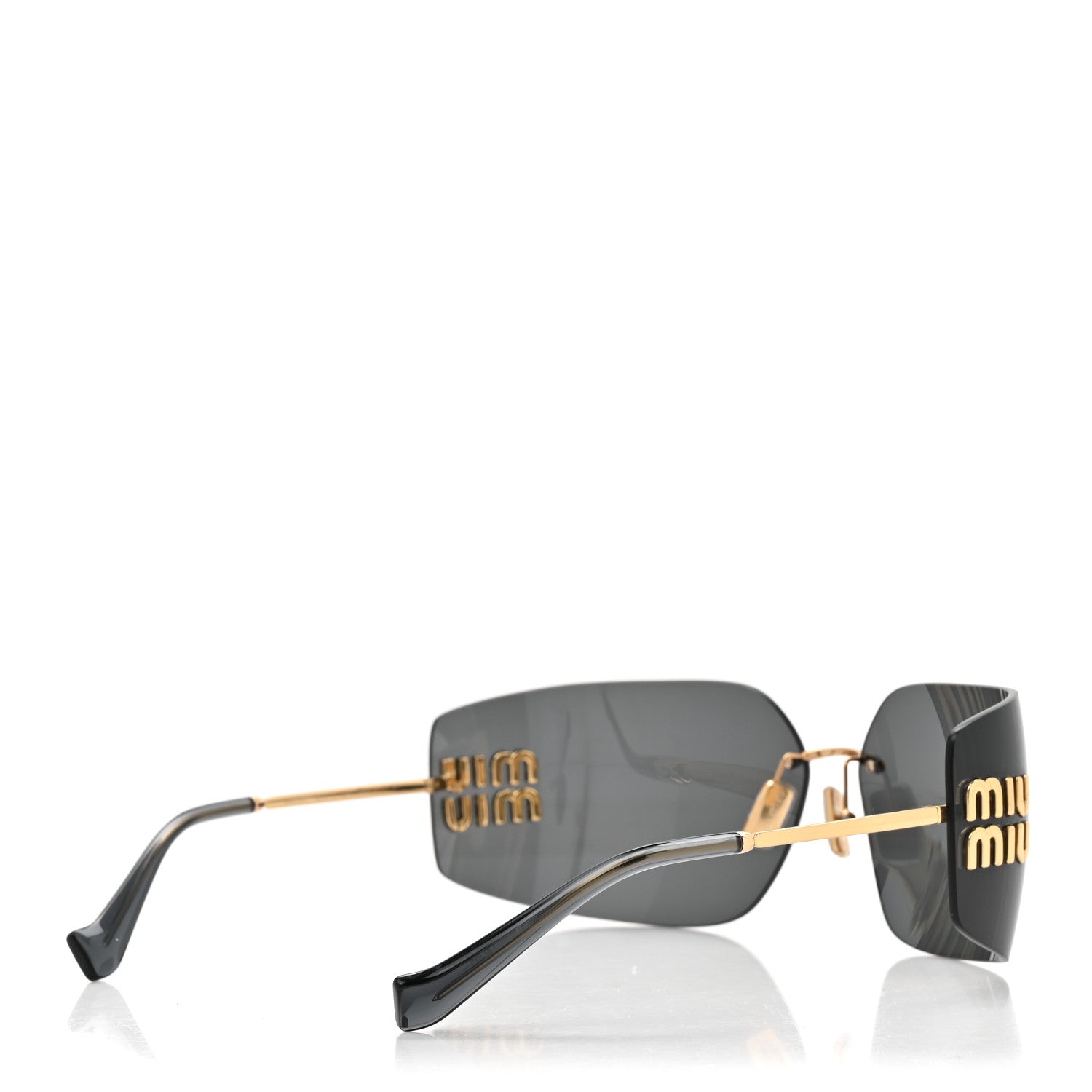 Miu Miu Square Sunglasses — Grey SMU54Y
