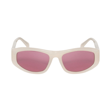 Stussy Landon Sunglasses — Cream