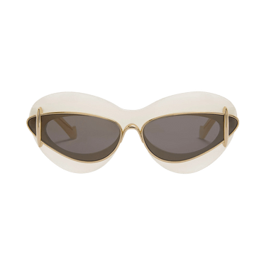 Loewe Double Frame Sunglasses — White