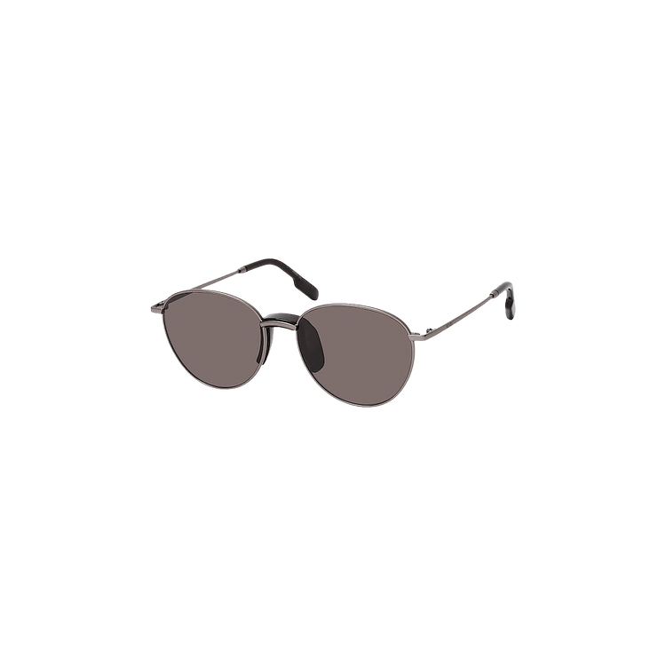 Kenzo Round Wire Sunglasses — Black