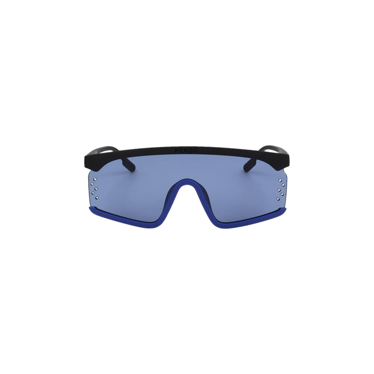Kenzo Mirror Mask Sunglasses — Black