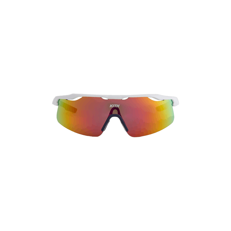 Kith Racer Sunglasses — White