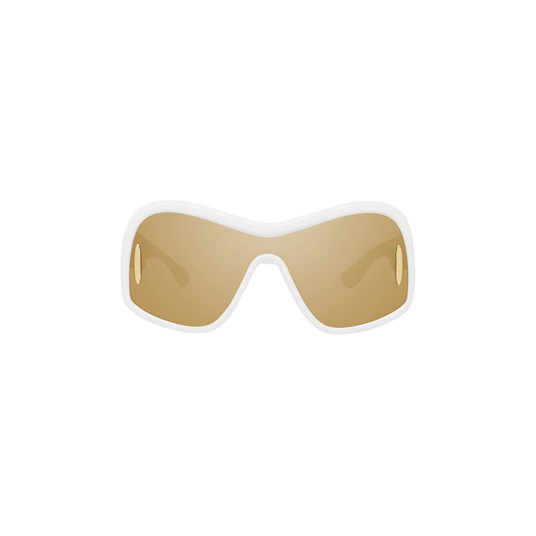 Loewe Square Mask Sunglasses — White
