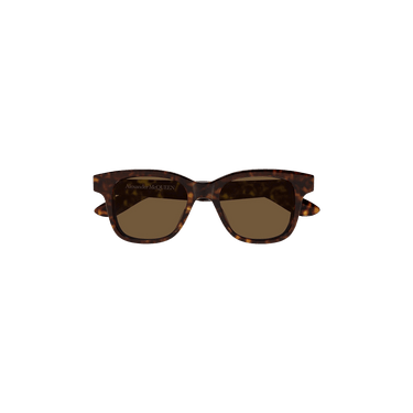 Alexander McQueen Round Sunglasses — Brown