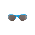 Balenciaga Wrap Around Sunglasses — Blue
