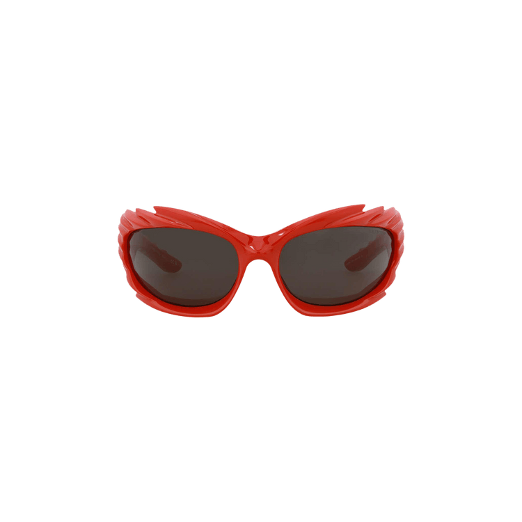 Balenciaga Wrap Around Sunglasses — Red
