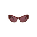 Balenciaga Cat Eye Sunglasses — Red
