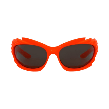 Balenciaga Wrap Around Sunglasses — Orange