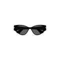 Bottega Veneta Cat Eye Sunglasses — Black