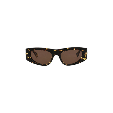 Bottega Veneta Cat Eye Sunglasses — Brown