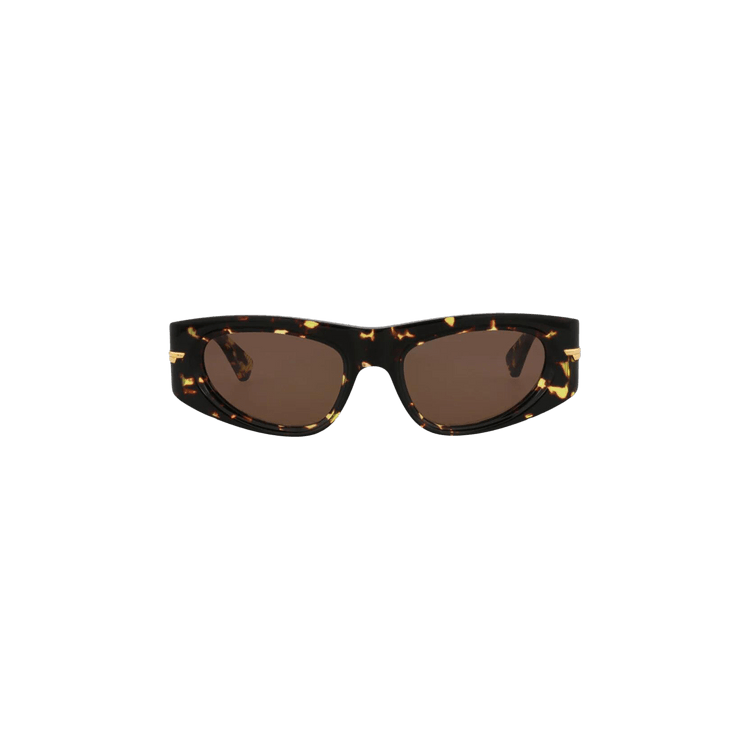 Bottega Veneta Cat Eye Sunglasses — Brown