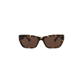 Bottega Veneta Square Sunglasses — Brown