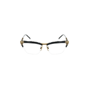 Gucci Semi Rim Cat Eye Sunglasses — Black