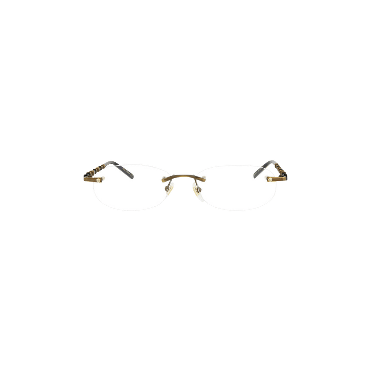 Gucci Oval Sunglasses — Gold