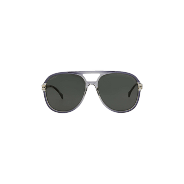 Gucci Aviator Sunglasses — Grey