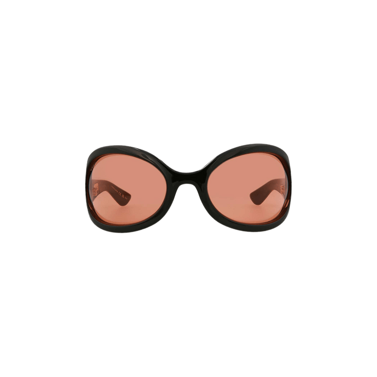 Gucci Wrap Around Sunglasses — Black