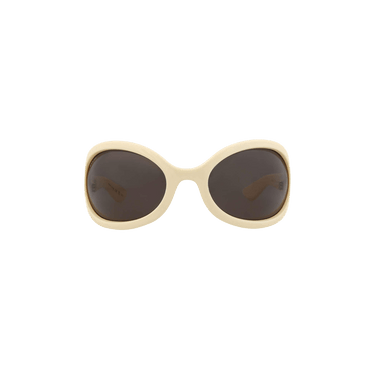 Gucci Wrap Around Sunglasses — White