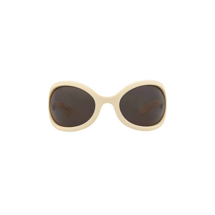 Gucci Wrap Around Sunglasses — White