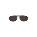 Saint Laurent Oval Sunglasses — Black