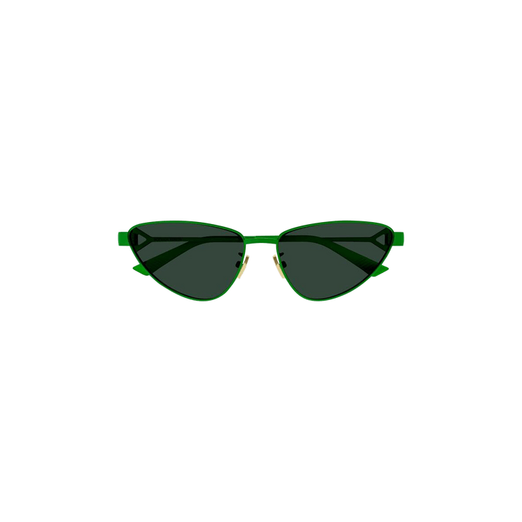 Bottega Veneta Cat Eye Sunglasses — Gold
