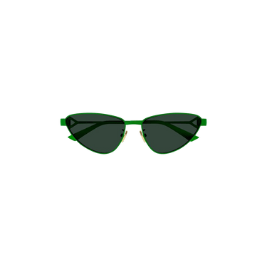Bottega Veneta Cat Eye Sunglasses — Gold