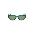 Bottega Veneta Injection Sunglasses — Green