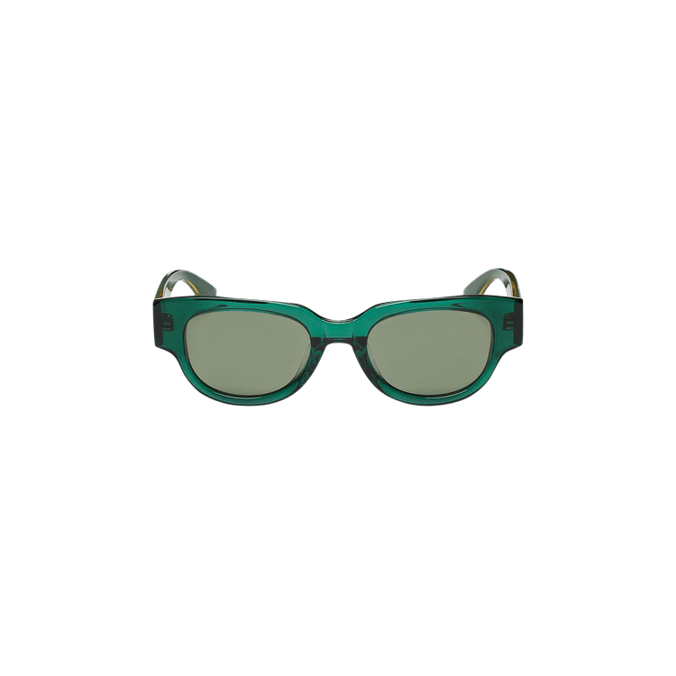 Bottega Veneta Injection Sunglasses — Green