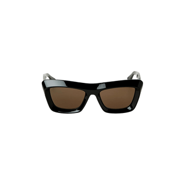 Bottega Veneta Cat Eye Sunglasses — Black