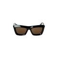 Bottega Veneta Cat Eye Sunglasses — Black