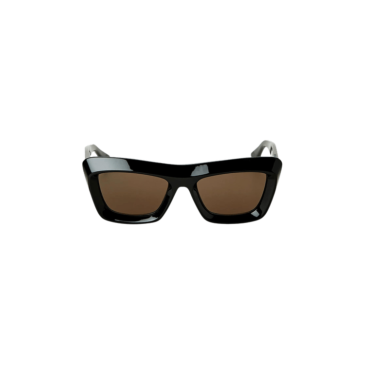 Bottega Veneta Cat Eye Sunglasses — Black
