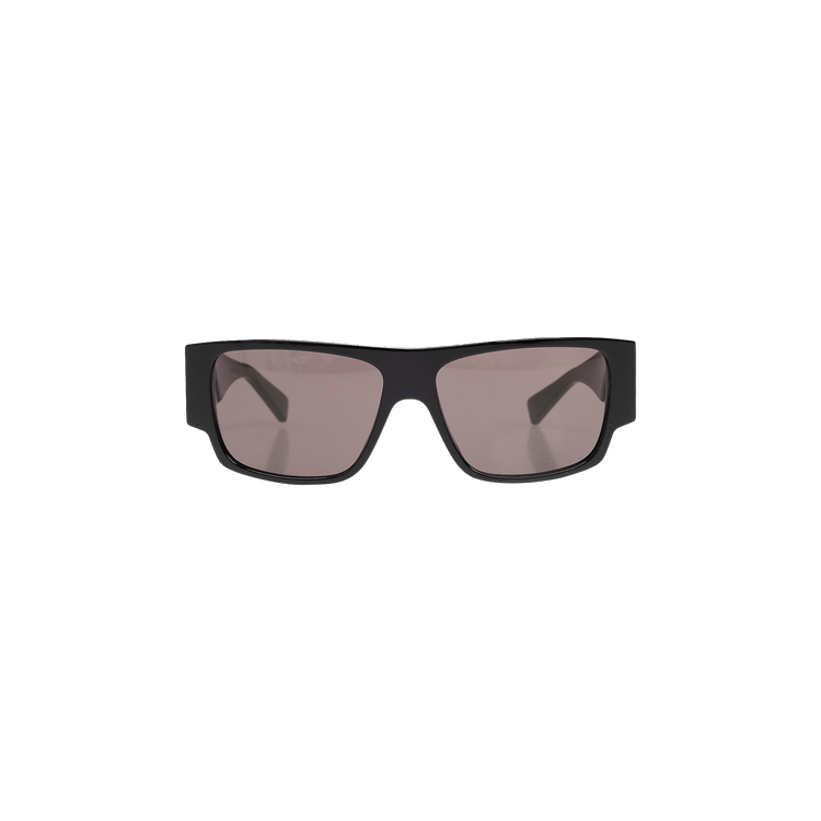 Bottega Veneta Square Sunglasses — Black