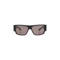 Bottega Veneta Square Sunglasses — Black