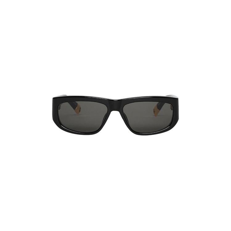 Jacquemus x Linda Farrow Pilota D-Frame Sunglasses — Black