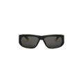 Jacquemus x Linda Farrow Pilota D-Frame Sunglasses — Black