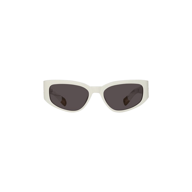Jacquemus x Linda Farrow Gala Sunglasses — White