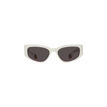 Jacquemus x Linda Farrow Gala Sunglasses — White