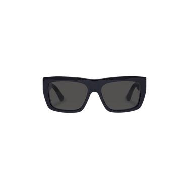 Bottega Veneta Square Sunglasses — Black