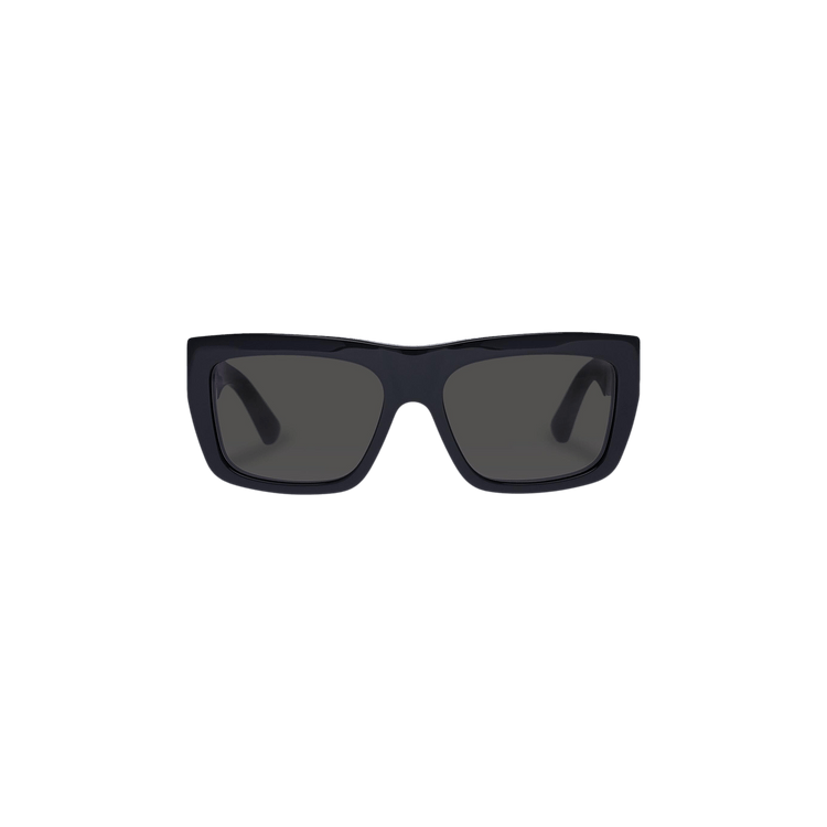 Bottega Veneta Square Sunglasses — Black