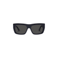 Bottega Veneta Square Sunglasses — Black